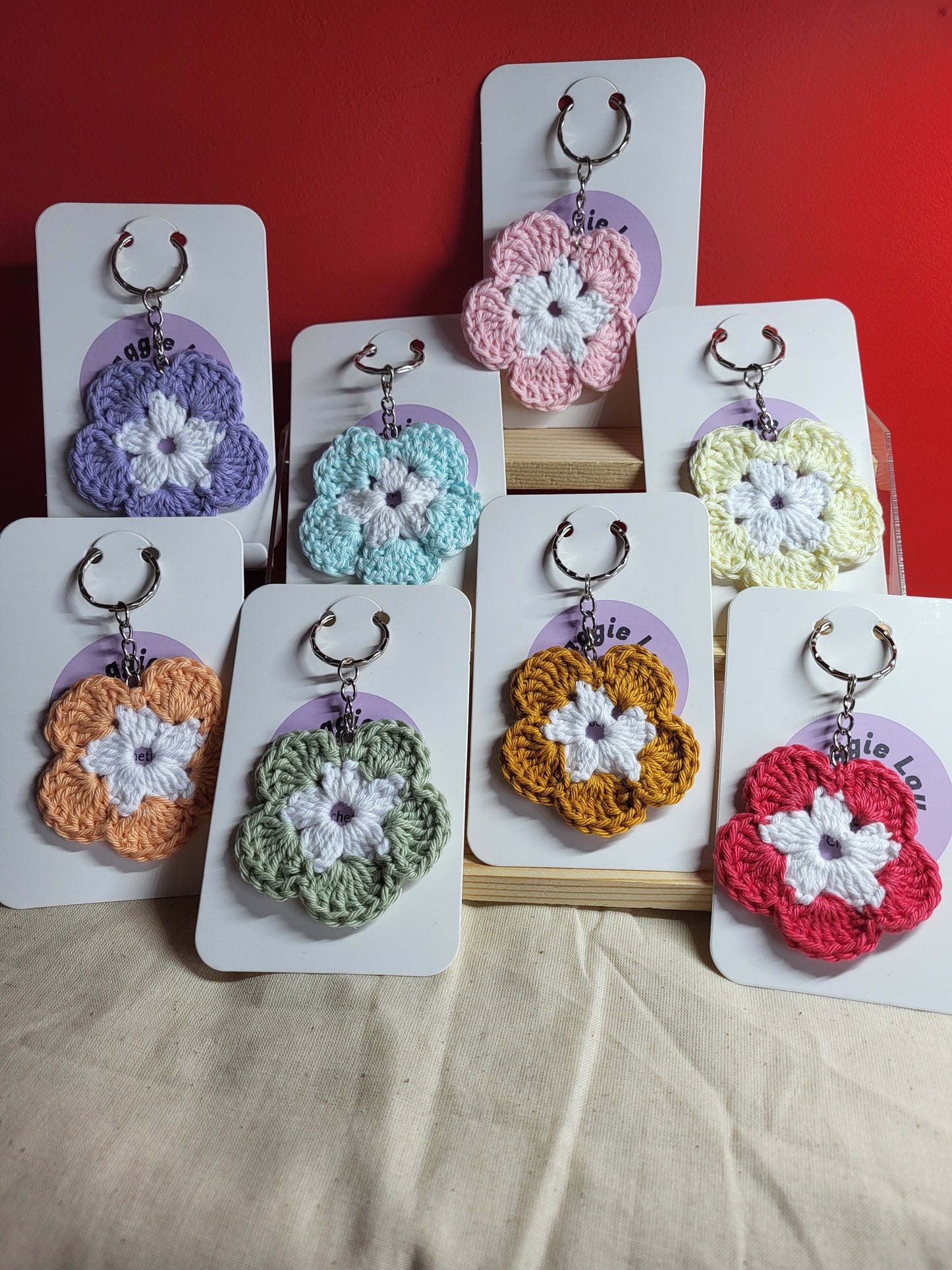 Flower Keyring