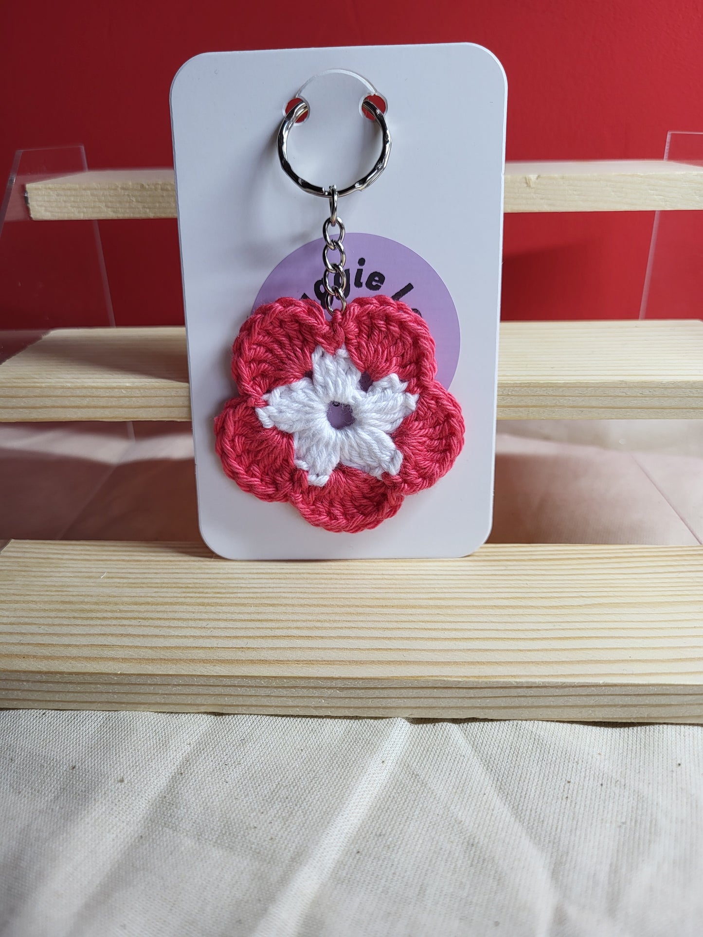 Flower Keyring
