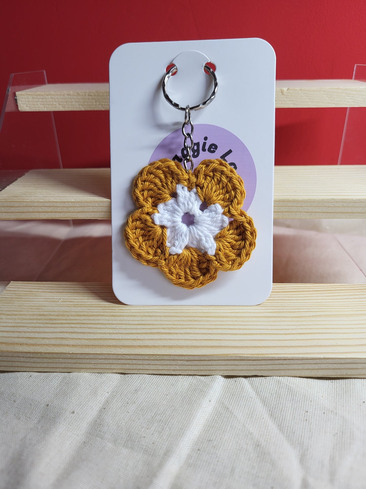 Flower Keyring