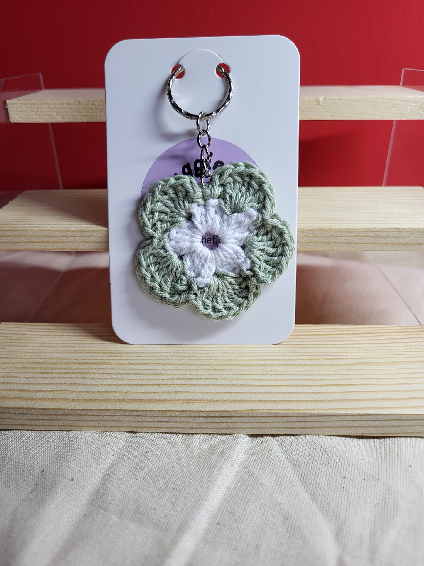 Flower Keyring
