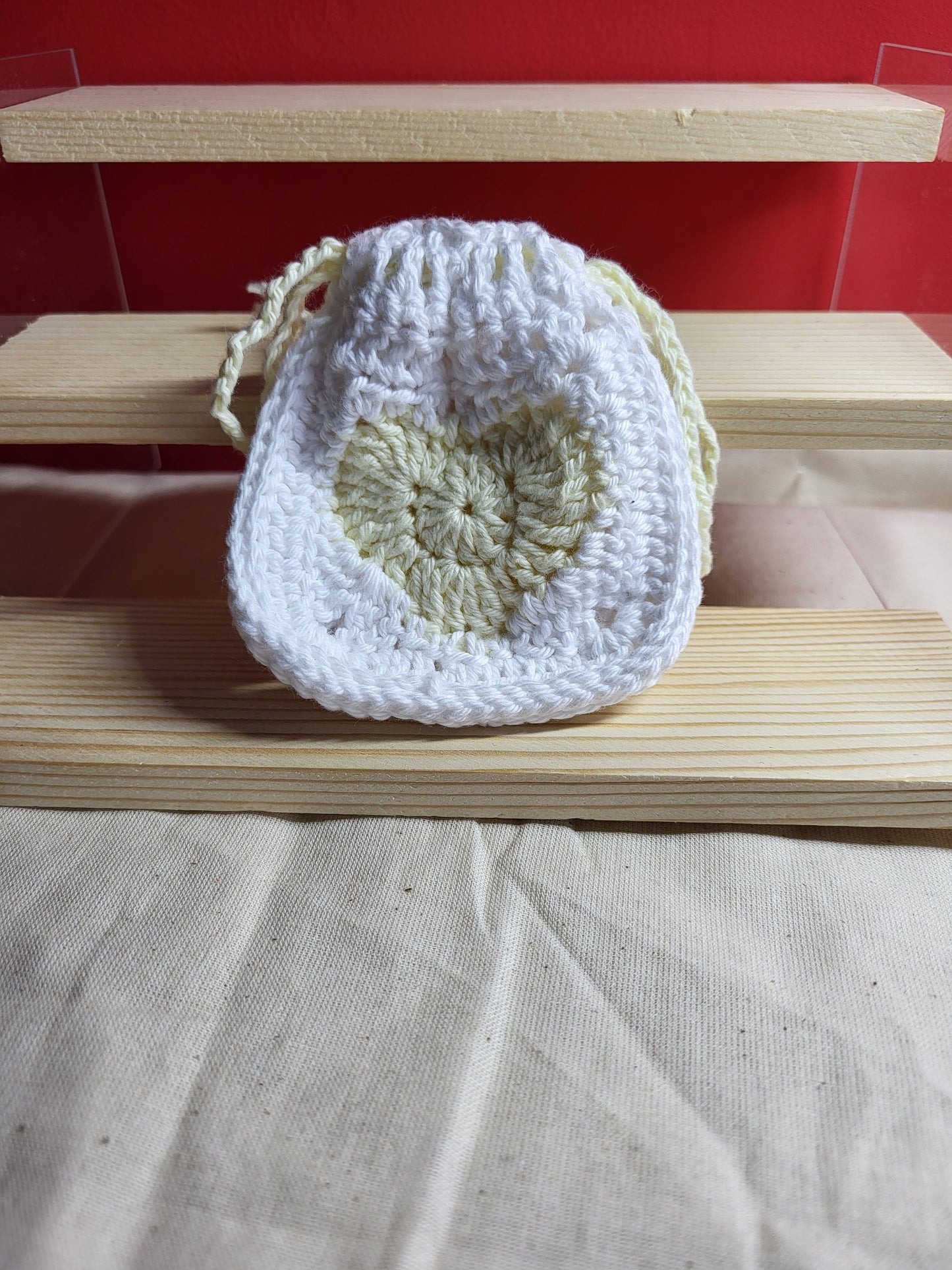 Heart Granny Square Pouch