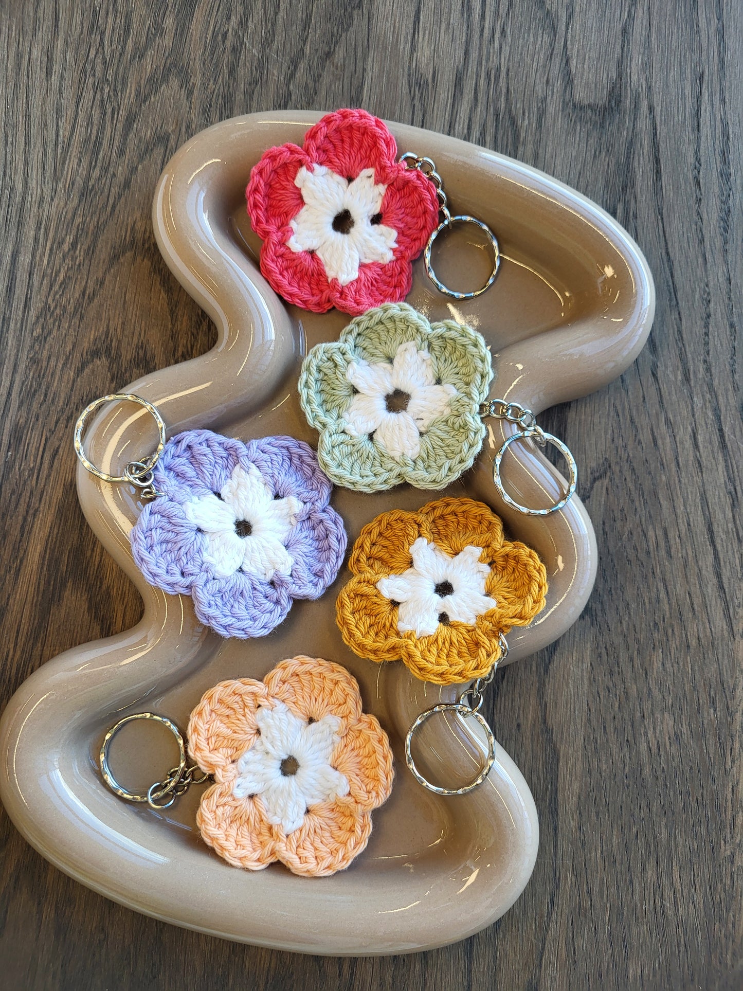 Flower Keyring