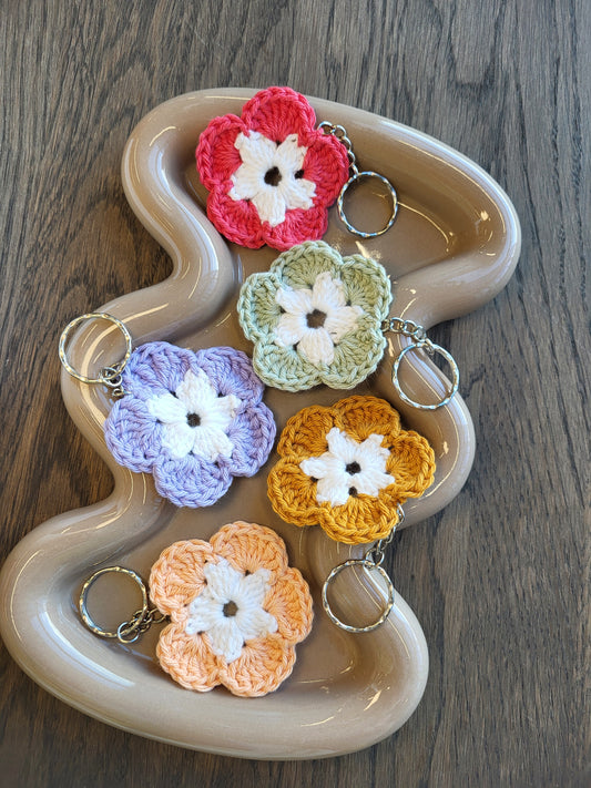 Flower Keyring